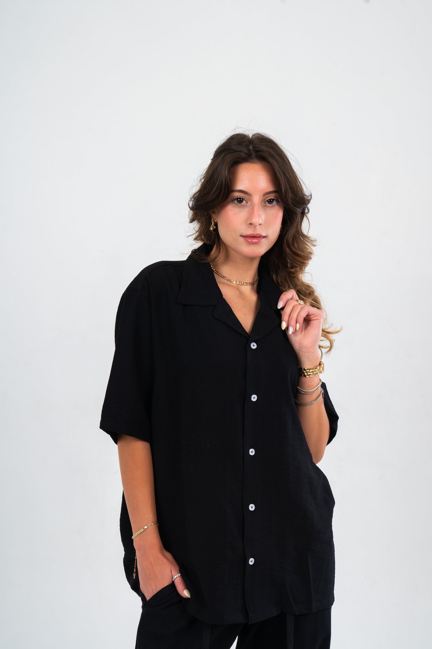 Frosty feels black shirt (SS25)