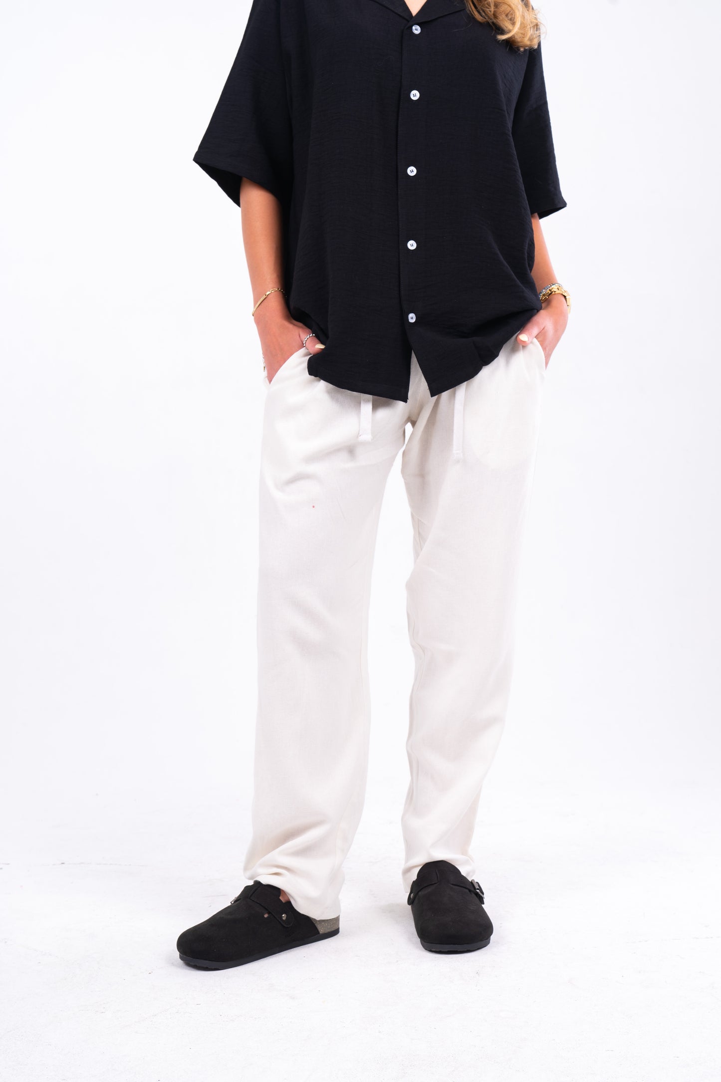 Off-white linen pants ( SS25 )