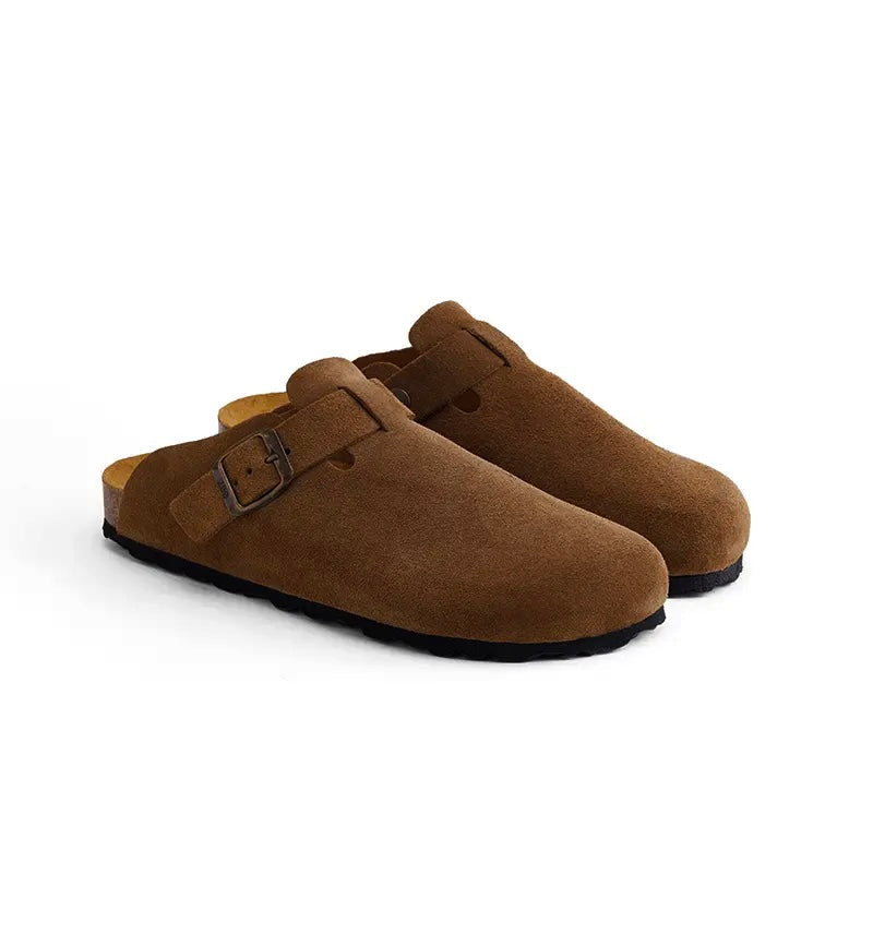 Brown Uni-Sex Clogs.