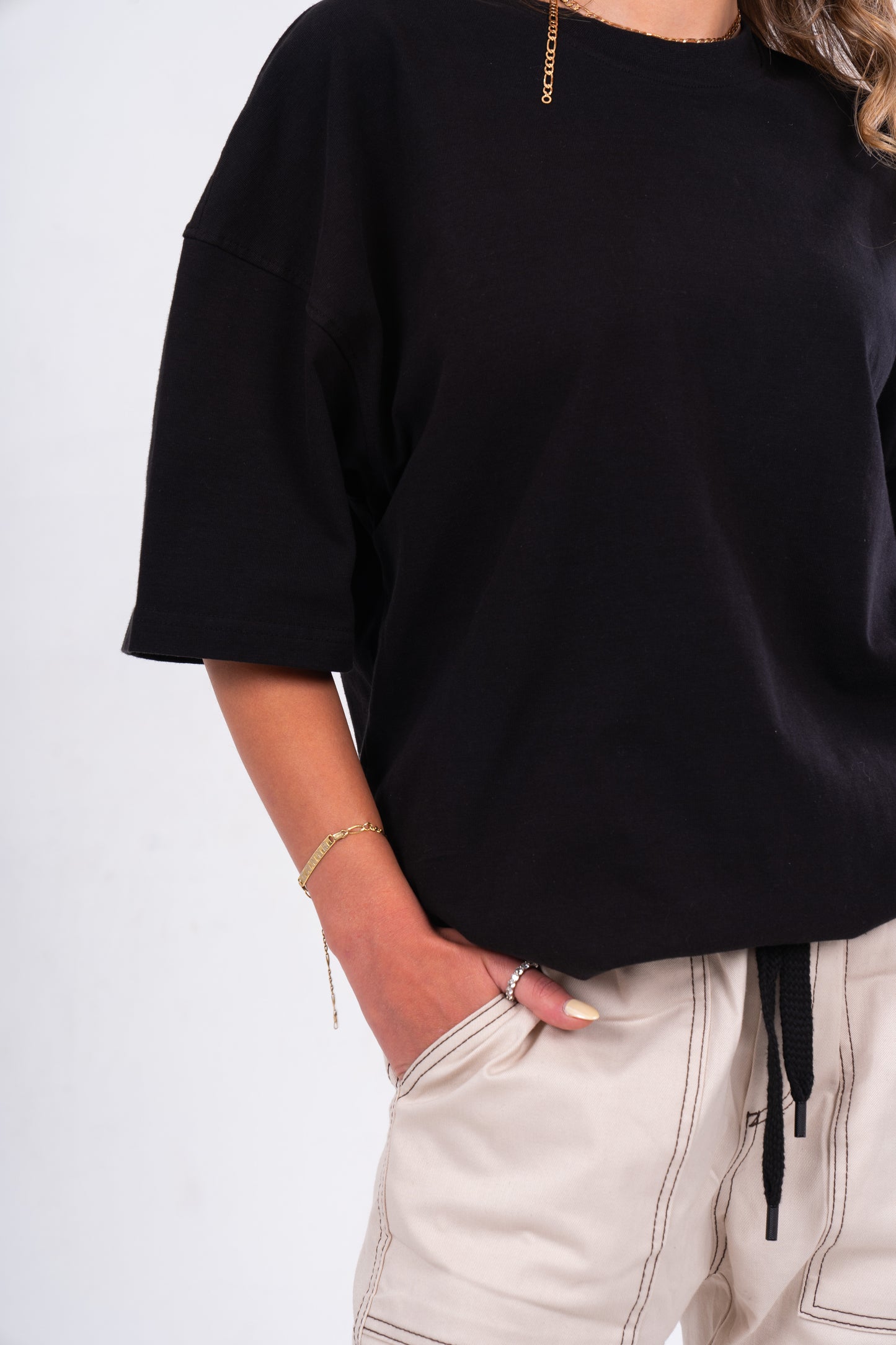 Charcoal Black Oversized Tshirt