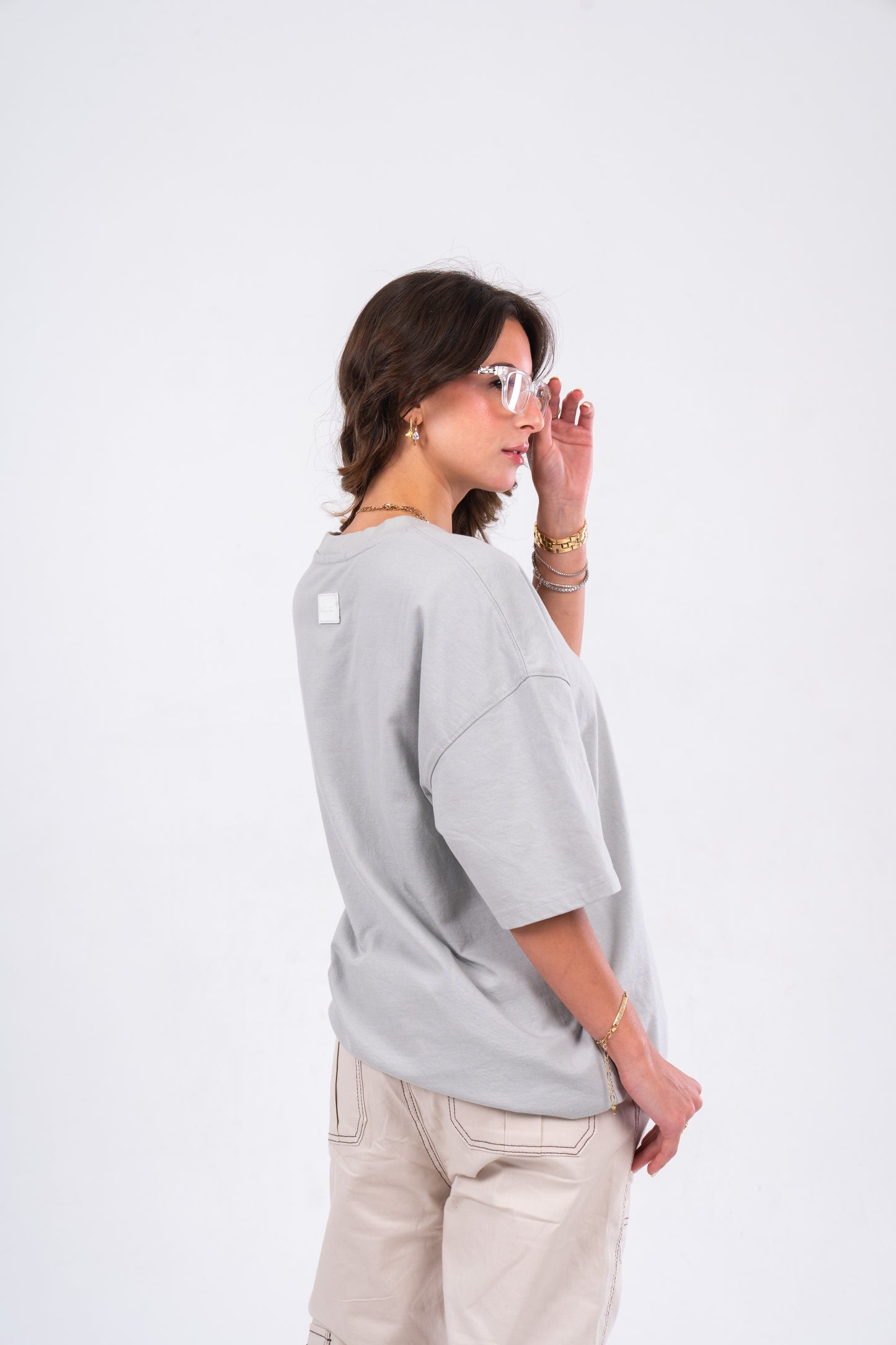 Light Grey Oversized Tshirt