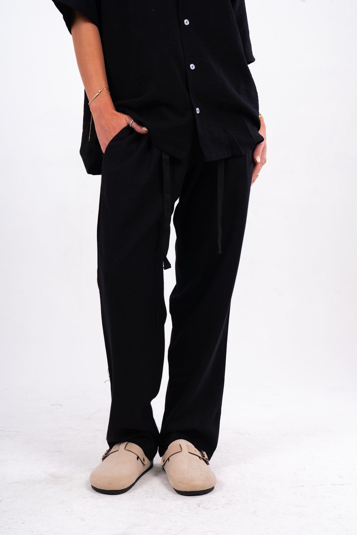 Black linen pants ( SS25 )