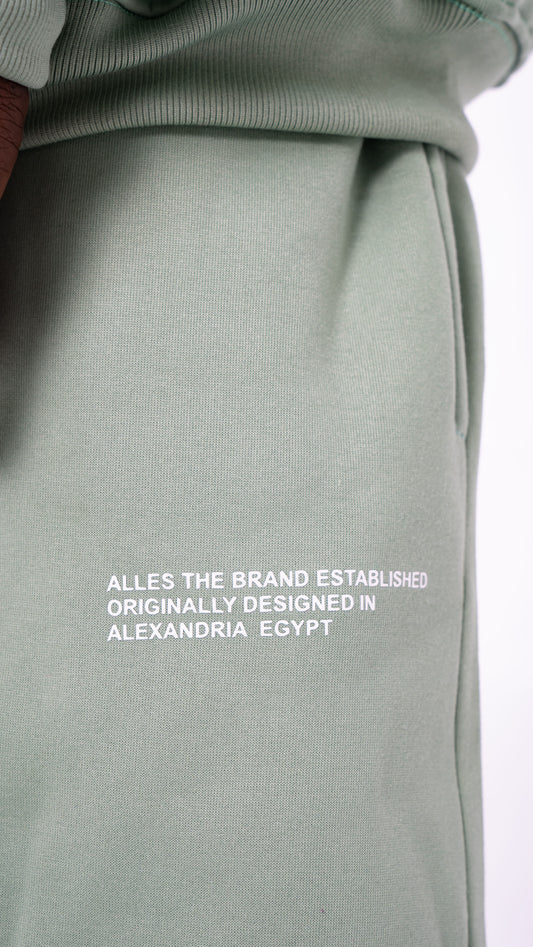 Mint Green Basic Pants