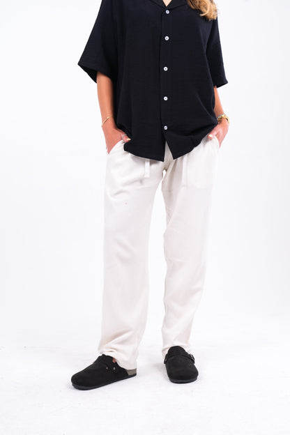 Off-white linen pants ( SS25 )