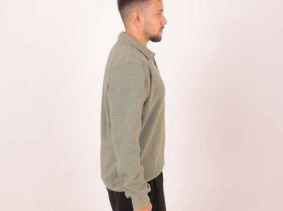 Olive stone uni-sex kint