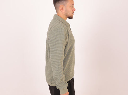 Olive stone uni-sex kint