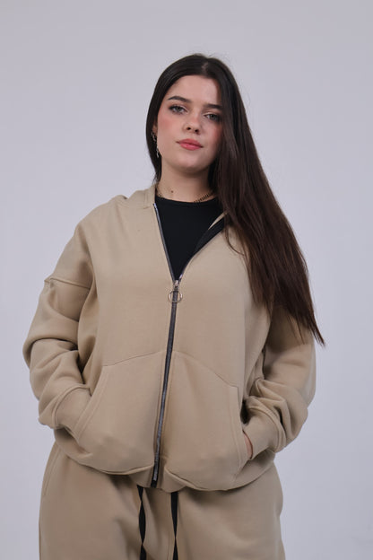 Desert Sand Full zipper