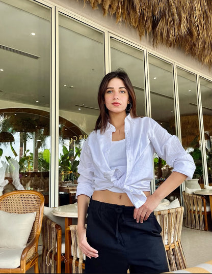 White linen shirt ( SS25 )