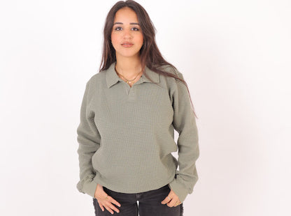 Olive stone uni-sex kint