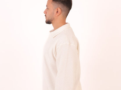 Ivory cloud uni-sex kint