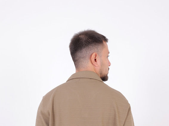 Desert sand uni-sex kint.