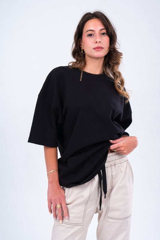 Charcoal Black Oversized Tshirt