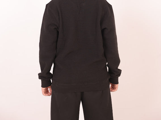 Shadow black uni-sex kint.