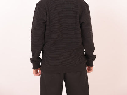 Shadow black uni-sex kint.