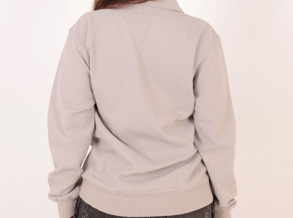 Earth grey uni-sex kint