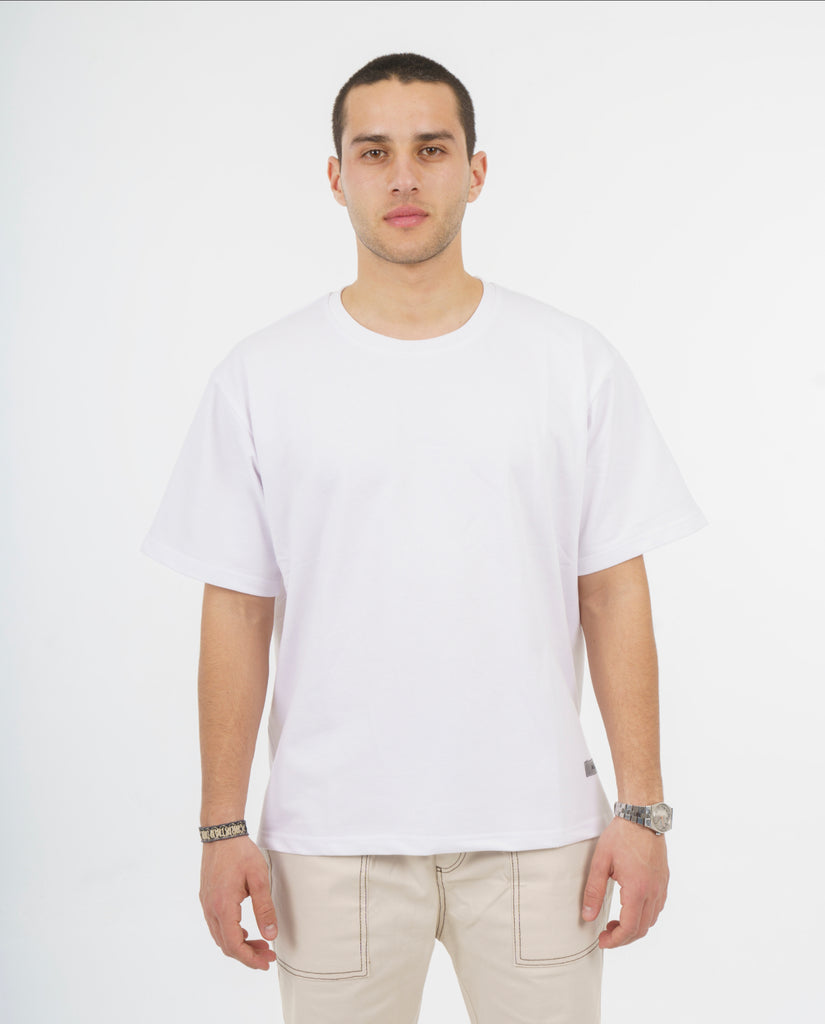 Alles Oversized Heavy Jersy White Tshirt